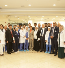 زيارة سمو الأميرة بسمة بنت طلال المعظمة الى مستشفى الشرق الاوسط للعيون 14/5/2018